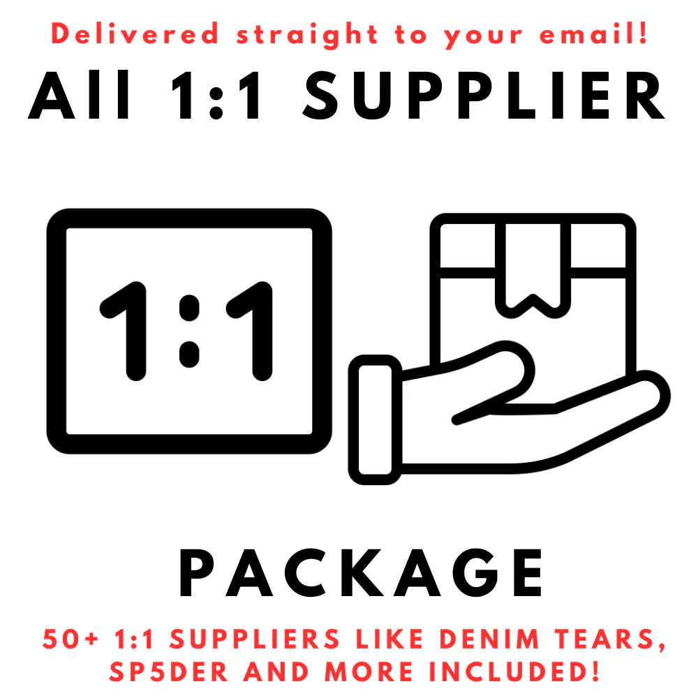 All 1:1 Suppliers Package (50+ Suppliers Included)