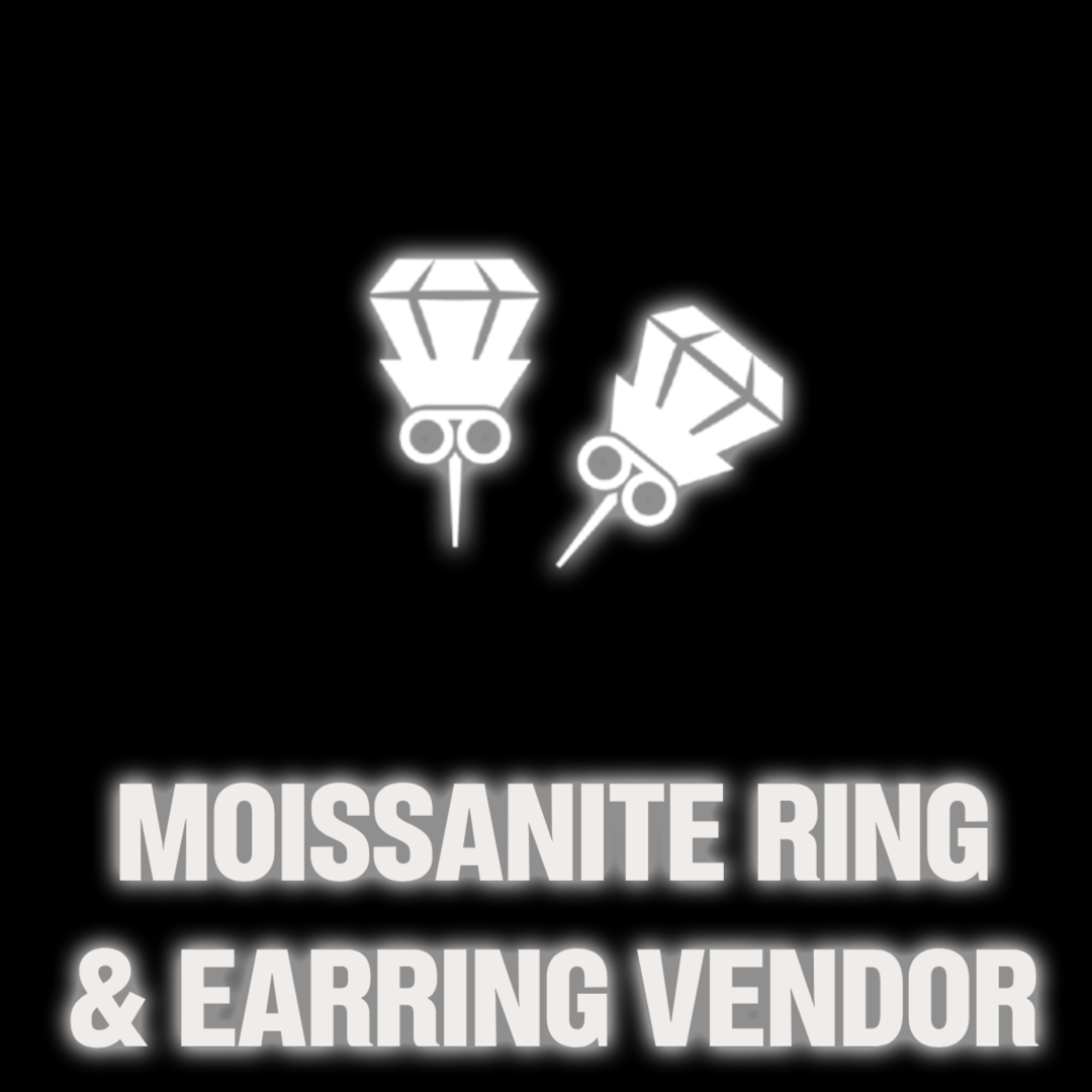 Moissanite Ring / EarringVendor