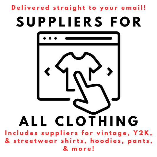 Suppliers For All Clothing