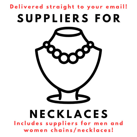 Suppliers for All Necklaces