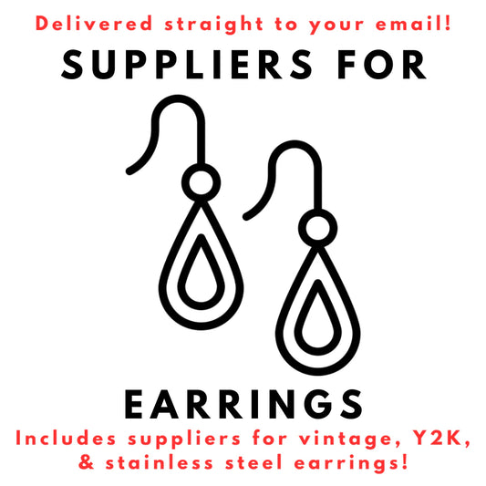Suppliers For All Earrings
