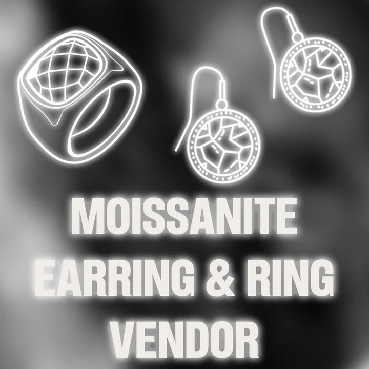 Moissanite Ring / Earring Vendor